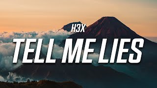 H3x - Tell Me Lies (Lyrics) feat. CRONIN