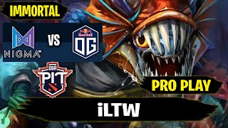 iLTW - Slark 2x Divine Defeted Nigma |OG VS NIGMA| OGA Dota Pit | Dota 2