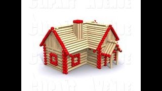 How to make Matchstick House