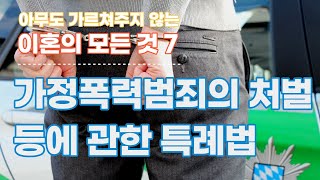 가정폭력범죄의 처벌 등에 관한 특례법