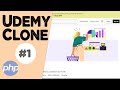 #01 Preparation | Udemy clone from scratch in php | Quick programming tutorial