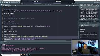 Intro to Bioinformatics in R - Data Frames - VDB Computational Biology -