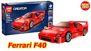 Ferrari F40 LEGO | Lepin 21004 | Unofficial lego