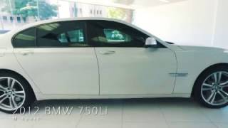 2012 White BMW 750Li Walk Around Video