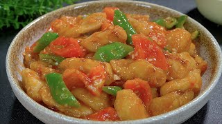 茄子新吃法，酸甜软糯，好吃下饭Braised eggplant with tomato - try this new dish. Sweet and sour and tender.