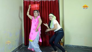 दोनों बहनो में  Dance कॉम्पिटिशन || New Haryanvi Song 2022 Haryanvi || Alka Music