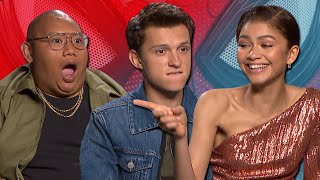 Tom Holland And Zendaya Discuss "Serious Romance" In 'Spider-Man: Far From Home' | PopBuzz Meets