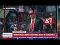 live president donald trump rally in coachella california newsmax2