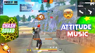 Free Fire 🔥 Attitude 😎 Music 🎶 | Free Fire Max | Free Fire Gameplay Video - Garena Free Fire 🔥