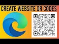 Create a Downloadable QR Code for a Webpage in Microsoft Edge