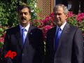 bush meets with new pakistani prime minister