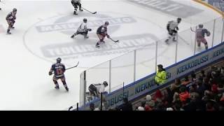 2018-04-06 Tappara-TPS : Lindsten horjahtaa laitaan