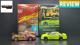 Tarmac Works - Tokyo Auto Salon Nissan HKS Hiper Silvia RS2 \u0026 Toyota Mark II JZX100 - REVIEW