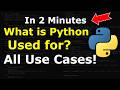 What is Python Used For? Learn All Use Cases of Python in 2 Minutes