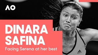 Safina faces 'unbeatable' Serena | AO Flashbacks