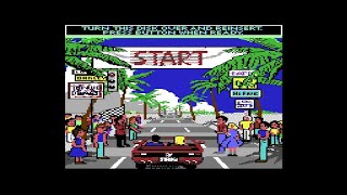 Commodore 64 Longplay - Outrun (US)(OLD RECORDING)(PAL)