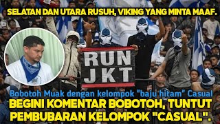 Suporter Persib Rusuh, Bobotoh komentar soal Casual berbaju Hitam yang rusuh tapi viking yang kena.