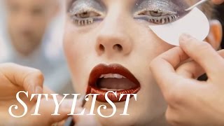 Isamaya Ffrench Creates Glitter Eyes And Colourful Lips On YSL Beauty Shoot