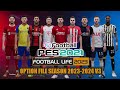 PES 2021 SMOKE PATCH FOOTBALL LIFE OPTION FILE 2023-2024 V3