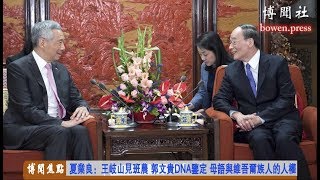 夏业良：王岐山见班农 郭文贵DNA鉴定 母语与维吾尔族人的人权