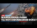 🔴Warga Tel Aviv Lari Ketakutan Setelah Pangkalan Tel Nov Digempur Roket Hizbullah