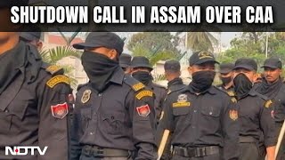 CAA Protest In Assam | Assam Opposition's Shutdown Call As Citizenship Law CAA Implemented