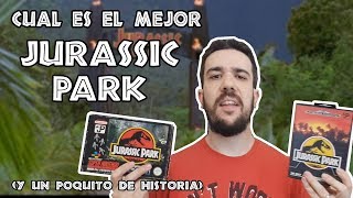 ¿Cuál es el mejor Jurassic Park? (y un poco de historia de sus adaptaciones a videojuego)