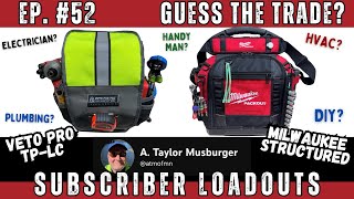 EP. 52 Guess the Trade? - Subscriber Loadouts  #tools  #milwaukee #vetopropac #packout #trades