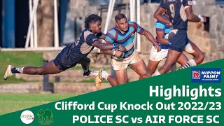 Highlights - Sri Lanka Rugby Nippon Clifford Cup Knock Out 2022/23 - POLICE SC vs AIR FORCE SC