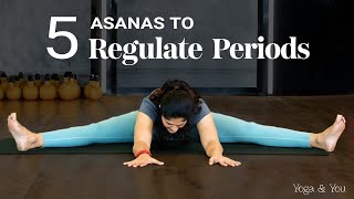 5 Asanas To Regulate Periods | Womens Health Yoga | Irregular Menstrual Cycle | @VentunoYoga