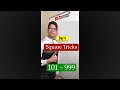 Math Tricks - Three digit Square numbers(101-999) in 10 SECS(Square Tricks) #shorts #math #Lessonade