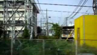 車窓【京浜東北線】品川→大井町 JR Keihintohoku line Shinagawa - Oimachi