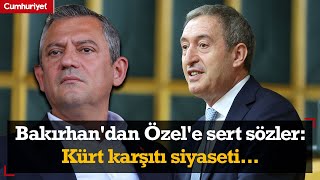 #FLAŞ Bakırhan'dan Özgür Özel'e sert sözler: Kürt karşıtı siyaseti mi örgütlemeye çalışıyorsun?