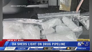 DA sheds light on drug pipeline