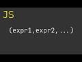 JavaScript -- The Comma Operator is Cool!