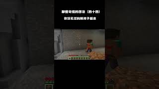 #shorts   Minecraft:  Watch till the end 2你没见过的熊孩子版本