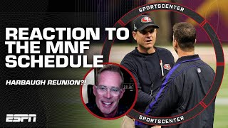 HARBAUGH BROTHER REUNION IN WEEK 12?! 😳 Joe Buck reacts to MNF schedule | Sports