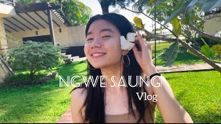 BEACH VLOG with Family 🌴🌸 | Cho's Diary 2022