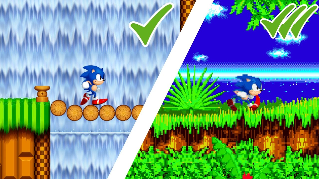 Sonic 2 Hd Sprites In Sonic 3 A I R Sonic 3 A I R Mods Youtube