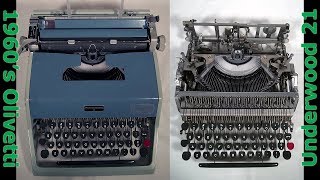 60's Olivetti Underwood 21 Typewriter Restoration