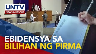 Kongresista, nangangalap umano ng ebidensya vs umano’y bilihan ng pirma sa people’s initiative