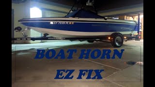 Boat Horn EZ Fix