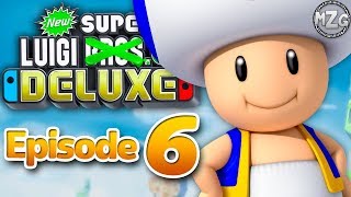 New Super Luigi U Deluxe Gameplay Walkthrough - Episode 6 - Rock-Candy Mines 100%!