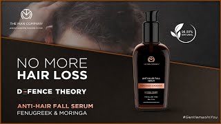 The Man Company Anti-Hair Fall Serum | Hair Loss Treatment for Men