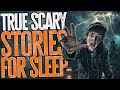 4+ Hours of True Scary Stories for Sleep | with Rain Sounds | Black Screen Compilation