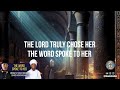 the word spoke to her ቃል በቃሉ ተናገራት