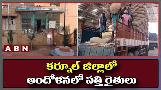 కర్నూల్ జిల్లాలో ఆందోళనలో పత్తి రైతులు | Cotton Farmers | ABN Telugu