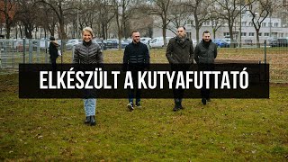 Már várja a négylábúakat és gazdáikat az újkerti kutyafuttató