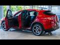 2024 Red Alfa Romeo Stelvio Q4 Veloce - Luxury SUV in Detail