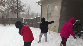 Snow day in Arkansas 2021 | How do you enjoy a snow day? | Krystle Rucker.